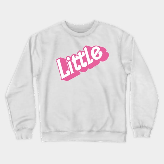 Little Pink, Little big reveal college sorority bid day Crewneck Sweatshirt by bigraydesigns